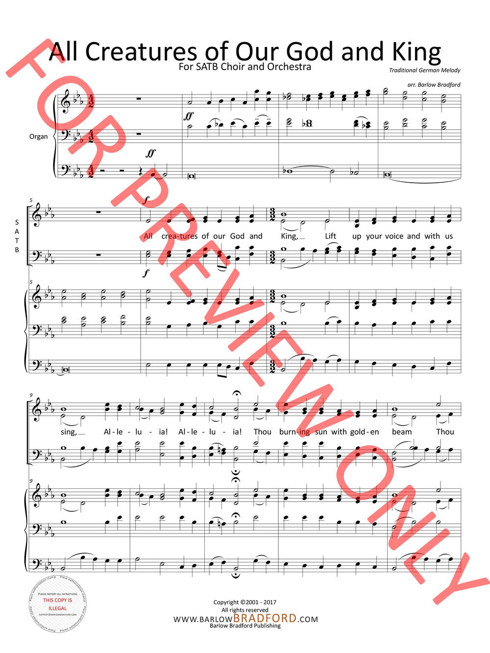 All Creatures of Our God and King