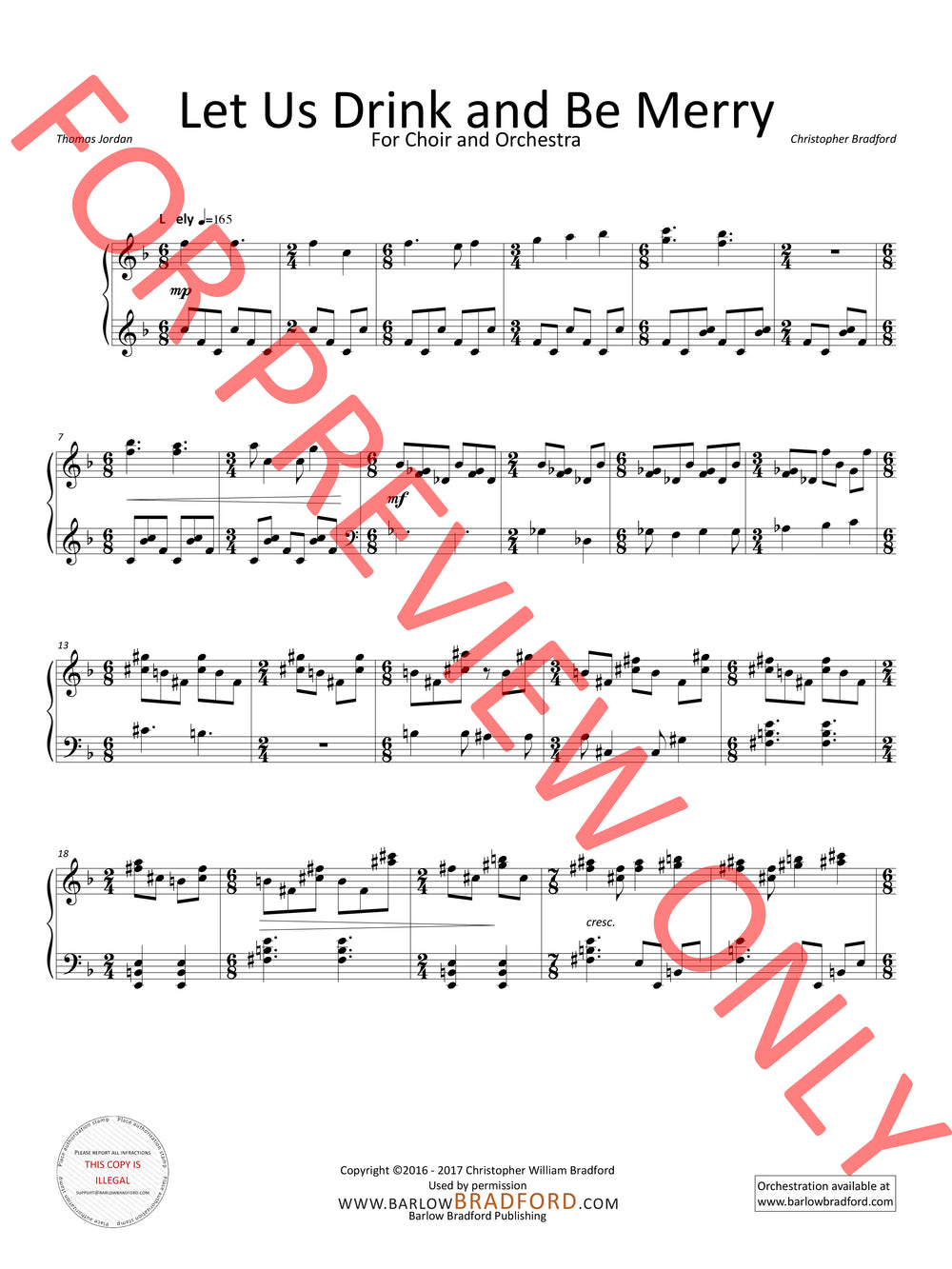 Let Us Drink and be Merry