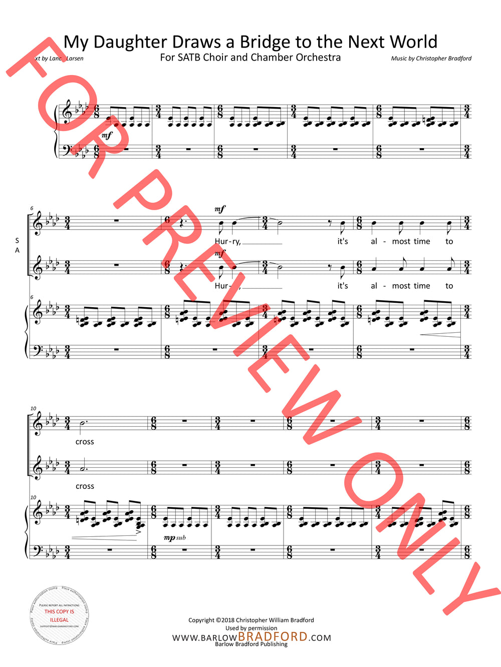 My Daughter Draws a Bridge to the Next World