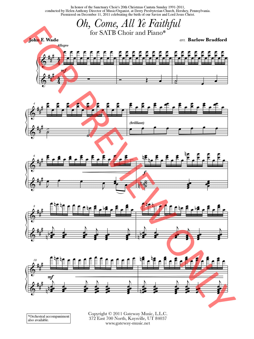 O Come All Ye Faithful