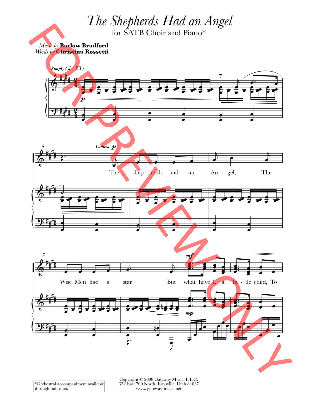 The Shepherds Had an Angel