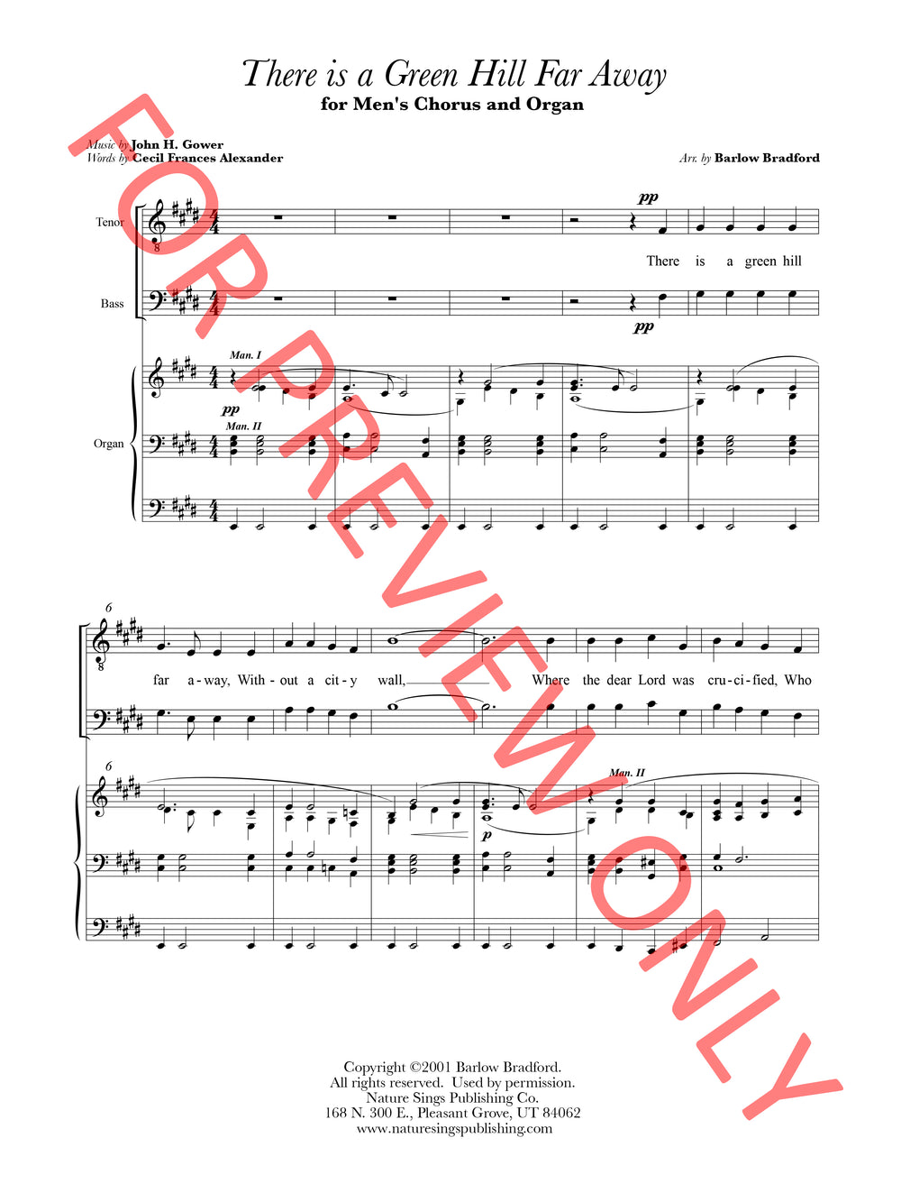 There is a Green Hill Far Away