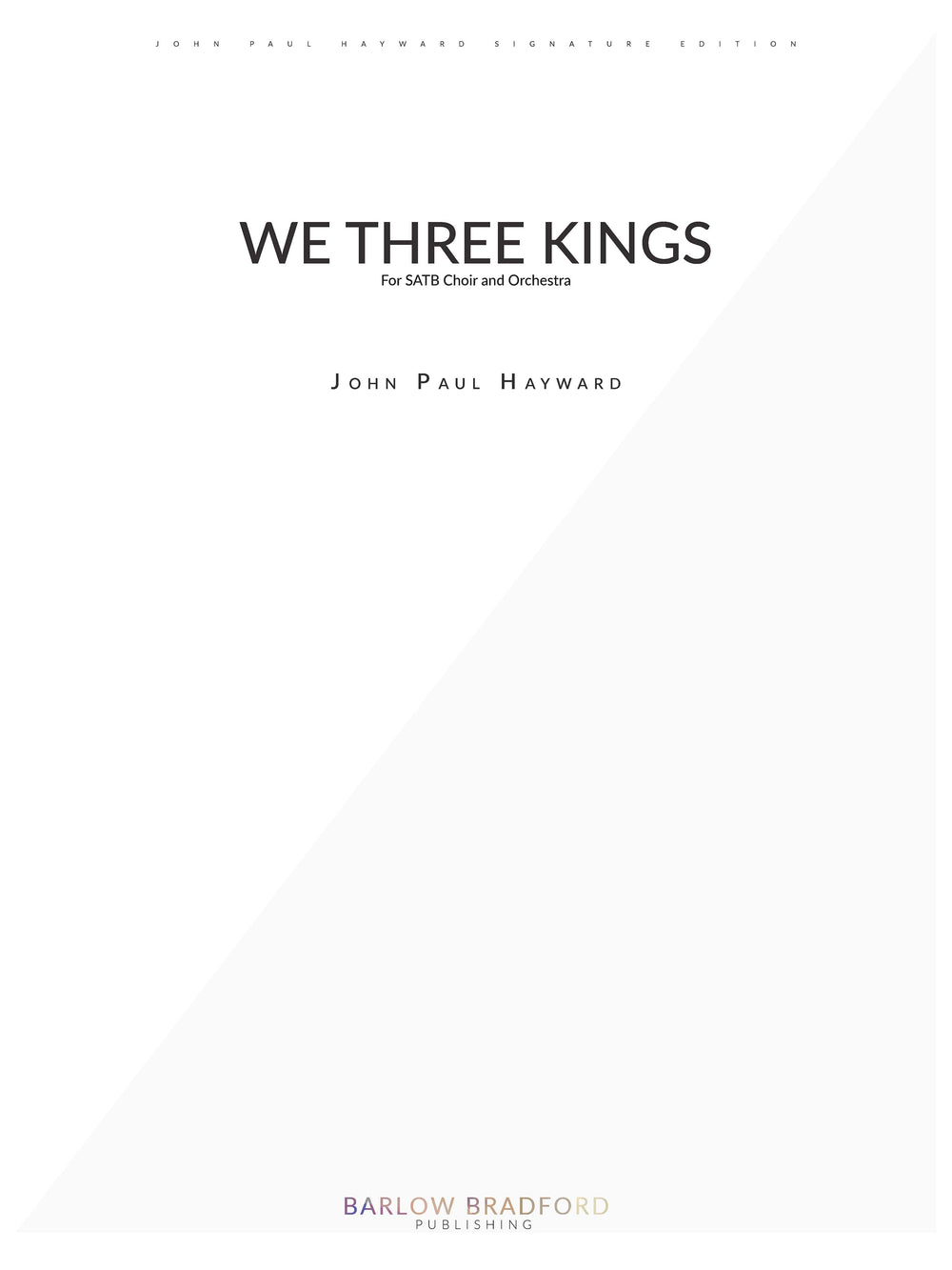 We Three Kings