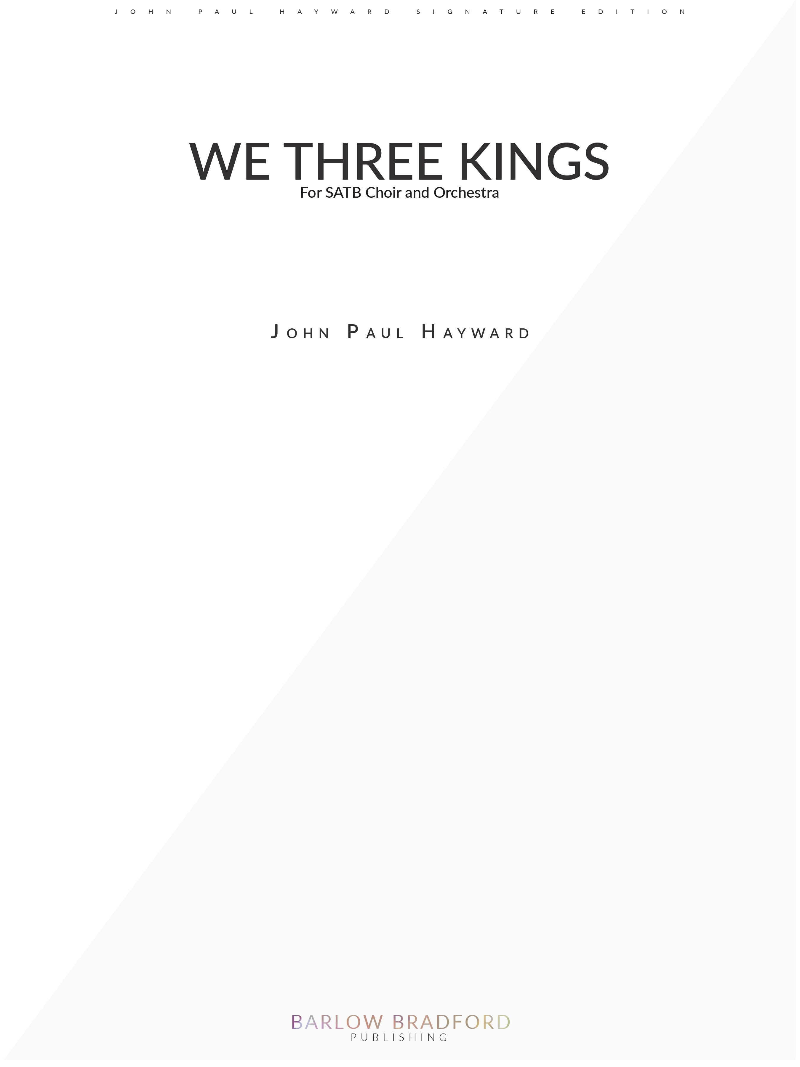 We Three Kings