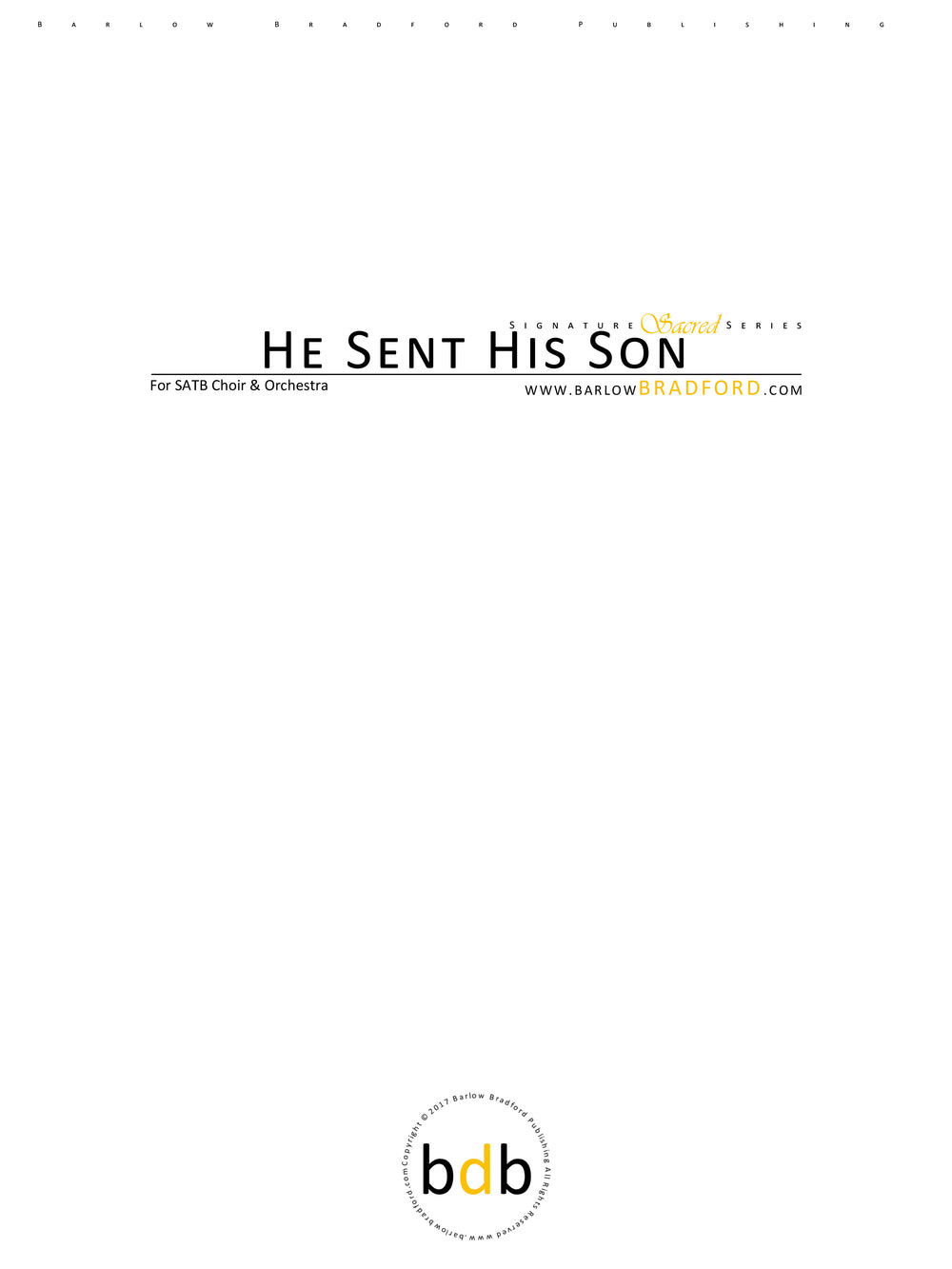 He Sent His Son