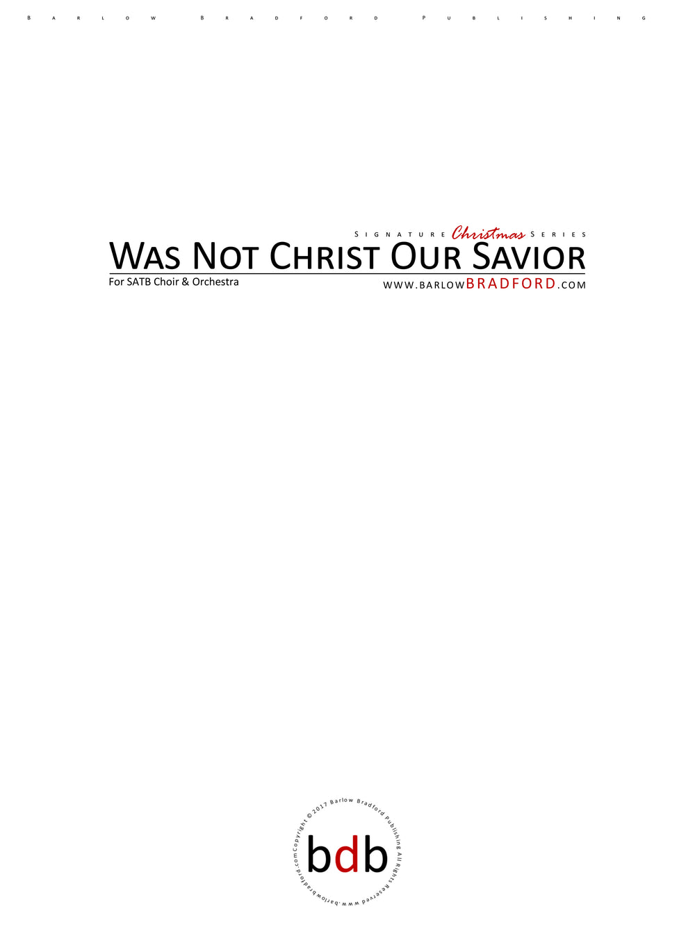 Was Not Christ Our Savior